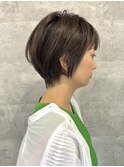 【美シルエット】マッシュショート