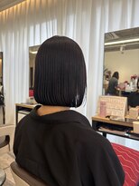 ウイ バイ ファースト 北四番丁店(u'i by first)&nbsp;乾かすだけでまとまるボブ×ピンクパープル