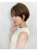 【畑中正敏】愛されショートボブ艶髪/似合わせカット