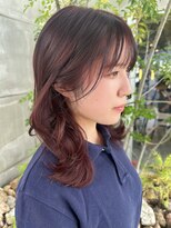 美容室 ビ フェスカ(B FESCA)&nbsp;ベビーピンク/ピンク/ミディアム/ハイトーンカラー