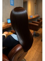 スローネ(THRONE)&nbsp;縮毛矯正で艶髪／20代30代40代／新宿／髪質改善