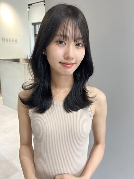 ハッチ(HACCH) ナチュラル・大人め顔周りヘア　20代30代40代　HACCH 橋本祐紀