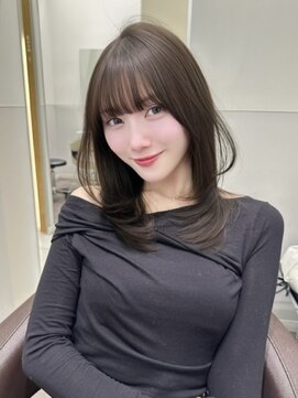 パルス ヨコハマ(PULSE yokohama) アッシュベージュミディアムレイヤーワンカール