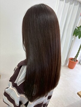 アミリー ひたち野うしく店(Amily) ハイライトバレイヤージュダブルカラーケアブリーチ20代30代