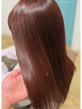 ヘアアトリエ ナイン(hair atelier nine) ヘッドスパ/チェリーレッド/ハイレイヤーウルフ/髪質改善/福島市