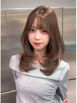 ロンドウル 熊本(Lond ulu) 韓国ヘア/ブリーチなし/顔周りカット/レイヤーカット/