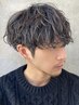 メンズカット+スパイラルパーマ￥12000#渋谷#メンズマッシュ#メンズパーマ