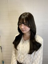 ヘアースペースブルーム プリュス 石橋店(HAIR SPACE BLOOM plus)&nbsp;オリーブグレージュ/透明感/髪質改善/レイヤーカット