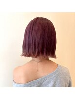 ニコラ(NICOLA)&nbsp;ボブ×パープルピンク