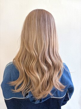 サラ ビューティ サイト 春日(SARA Beauty sight) 【ハイトーン】ホワイトベージュ/ブリーチ2・3回~