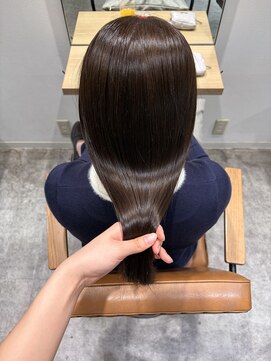 シェノン 奈良橿原店(CHAINON) オリーフブラウン/奈良橿原美容室/奈良髪質改善カラー