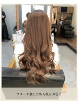 チャンドット(chan.)&nbsp;≪お客様スタイル≫ ブリーチ無しで外人風なお色に