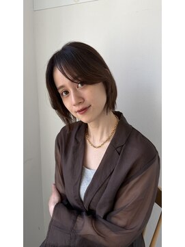 エクリ シセイドウ 麻布十番店(equri×SHISEIDO) 【麻布十番】ボブスタイル