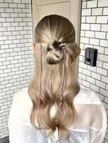 フェリーチェ 六本木店(Felice)&nbsp;カチモリハーフアップ 参列ヘア イベントヘア 推し活ヘア