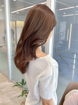 ビームズヘア 藤が丘店(Bee Ms HAIR) ゆるふわロングベージュカラーブリーチしない透明感カラー