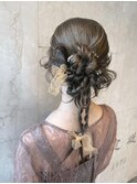 ヘアアレンジ/ヘアセット/お呼ばれヘア/推し活ヘアメイク/ヘアメ