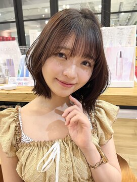 ジアン バイ ミルボン NU茶屋町+(GIEN by milbon) レイヤーボブ/ウルフボブ/くびれボブ/顔まわりレイヤー