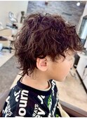 宇都宮メンズカットメンズパーマ波巻きスパイラルパーマツイスパ