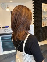 ヘアーアンドカラー ルジャルダン 葛西店(le jardin)&nbsp;可愛いピンクベージュのハイライト♪