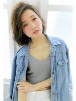 ウノプリール 京橋店(uno pulir) 【unopulir】かきあげバング×耳かけ大人ボブ
