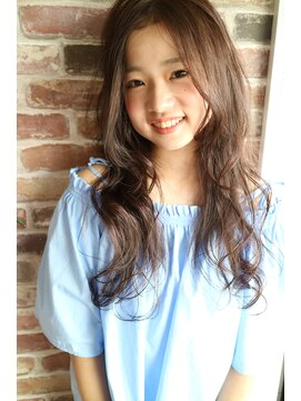 ヘアーサロンブランコ(hair salon blanco) グレージュ×ミルクデジタルパーマ【パーソナル診断美容室】