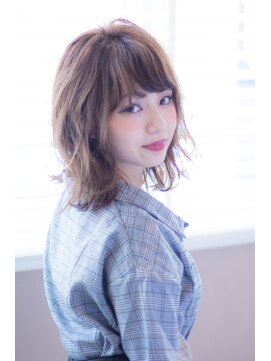 テラス 銀座(terrace) 大人ゆるウェーブ×ミディアムボブ