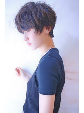 ブーケ(BOUQUET) 丸みショート・前下がり・大人ショート・無造作カール・小顔