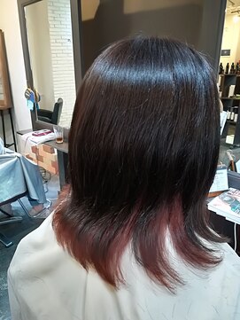 ダッチェス(DUCHESS) 【DUCHESS】可愛い♪ピンクのインナーカラー