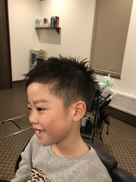 理容 うめむら キッズ/ベリーショート