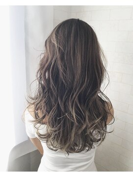 アルマヘア(Alma hair) 【ハイライトシースルーカラー】Alma hair 青木杏奈