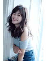 ラべリー 池袋(LOVELEY)&nbsp;アッシュベージュ　ヘアカラー　【池袋】