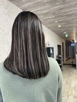 ノア ヘアデザイン 町田店(noa Hair Design)&nbsp;エアタッチ×ストレート