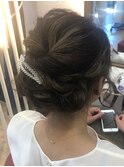 ユルふわアップスタイル