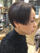 アルモ ヘア フア 東静岡(ALMO hair HUA)&nbsp;センターパートベリーショート