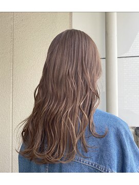 ラべリー 池袋(LOVELEY) 【池袋】ナチュラルロング　アッシュベージュ