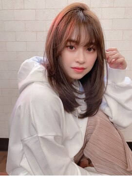 ニスル センター南店(NISURU） 似合わせカット/大人ガーリー/ダークアッシュ/着物/センター南