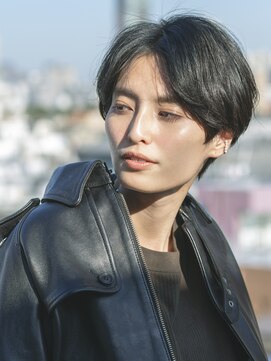 エミュ 表参道 青山(emu) 【emu井上】無造作カールのマニッシュハンサムショート/20代30代