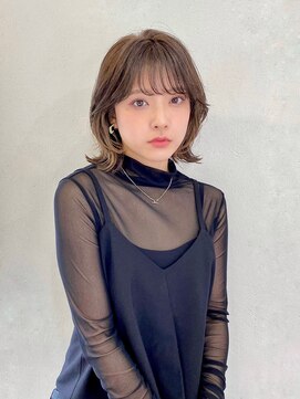 レイラバイアフロート 吉祥寺(Lila by afloat) 韓国ボブ/タンバルモリ/くびれボブ/くびれヘア/顔まわりカット