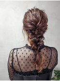 【札幌円山　ヘアセット/編み下ろし/結婚式/パーティー】