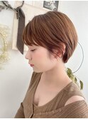 秋カラー、マッシュショート!