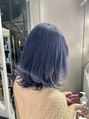 シェリ ヘアデザイン(CHERIE hair design) aqua blue ［ブリーチ/福岡/ダブルカラー/レイヤー/リタッチ］