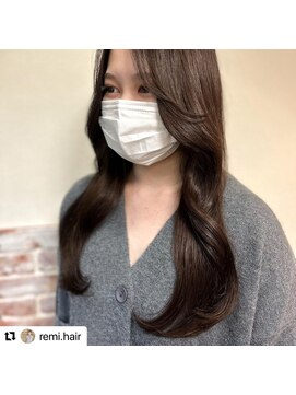 ルフレ 新宿本店1st(Reflet) お客様カタログ＃新宿髪質改善ブリーチハイトーンエクステ韓国