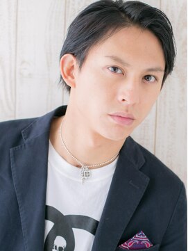 モッズヘア メン 南越谷南口店(mod's hair men) アップバングで旬の七三分けマッシュウェットスタイルS南越谷