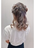 体育祭ヘアセット☆彡