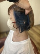 ヘアー キューブ 桜木店(hair cube)&nbsp;ブルーインナーカラー