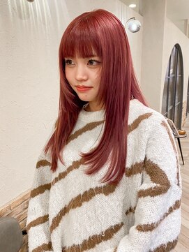 アネーロバイエーケー(ANHELO by AK) 艶髪レッド