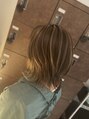 ヘアーアンドメイク リーブル(Hair&Make Libre) 白髪ぼかしなどのハイライト◎派手ではなく今後の綺麗を