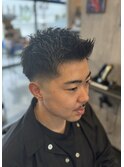 フェザーアップ スキンフェード メンズショート