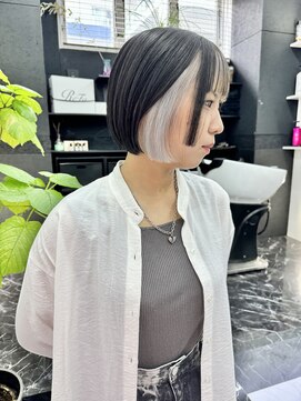 チュダック(ChuDuck) 韓国風《インナーシルバー》ハイトーン/ケアブリーチ/ダブルカラ