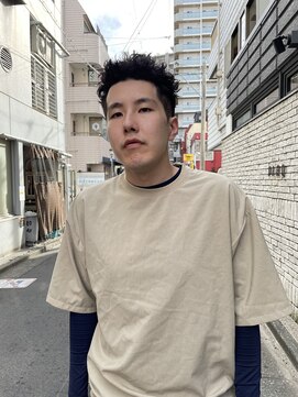 パーク(PAAQ) 【木村アキノブ】メンズショート/ブッダパーマ